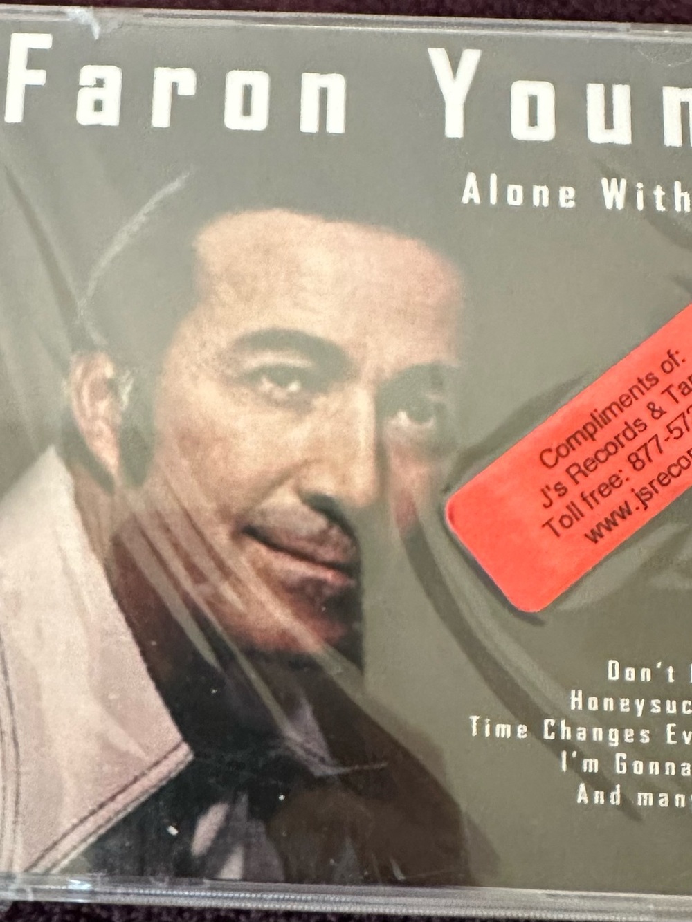 Faron Young Alone with you CD NEW 15 Tracks sealed